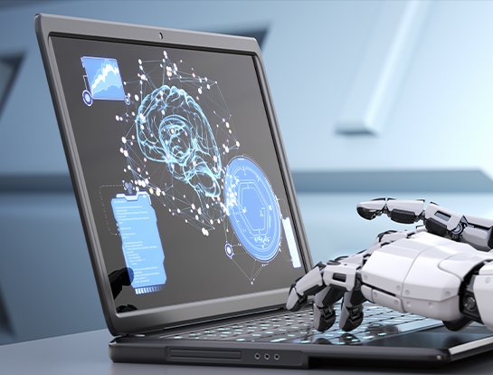 Portada notebook con programa neuronal